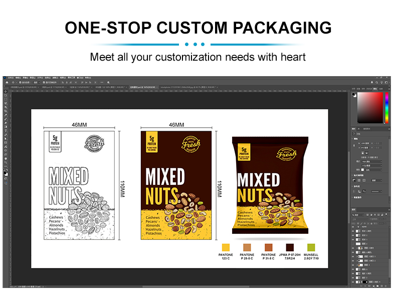 Roll film printing design