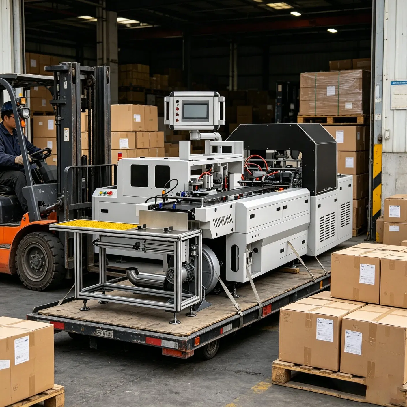 Fully Automatic BOPP Bagging Machine for Stationery Notebook Package