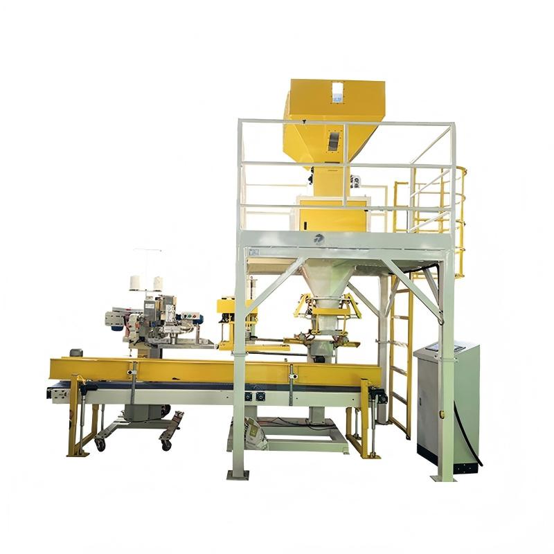 Custom Logo Open Mouth Bagging Packaging Machine Dog Food Full Automatic 15 Kg