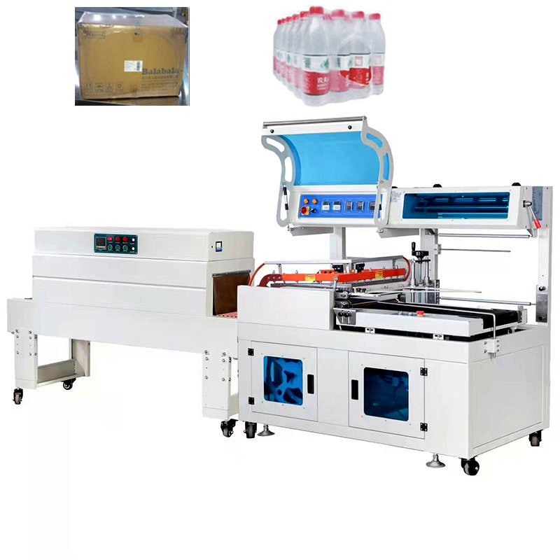 PE Film Packing Machine Heat Oven Tunnel Thermal Water Bottles Shrink Wrapp Packing Machine