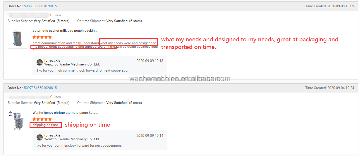 Customer Feedback Screenshot 2