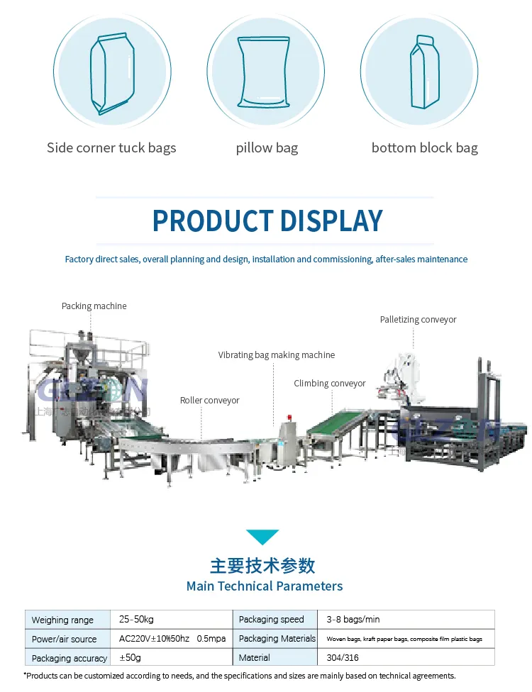 Pneumatic Bagging System Detail