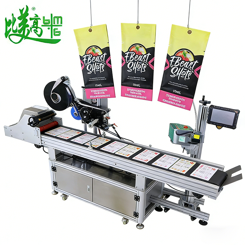 Multi-Function Food Packaging Machine with Auto Paging Labeling &amp; UV Laser Marking | Integrated Production Line Custom Solution