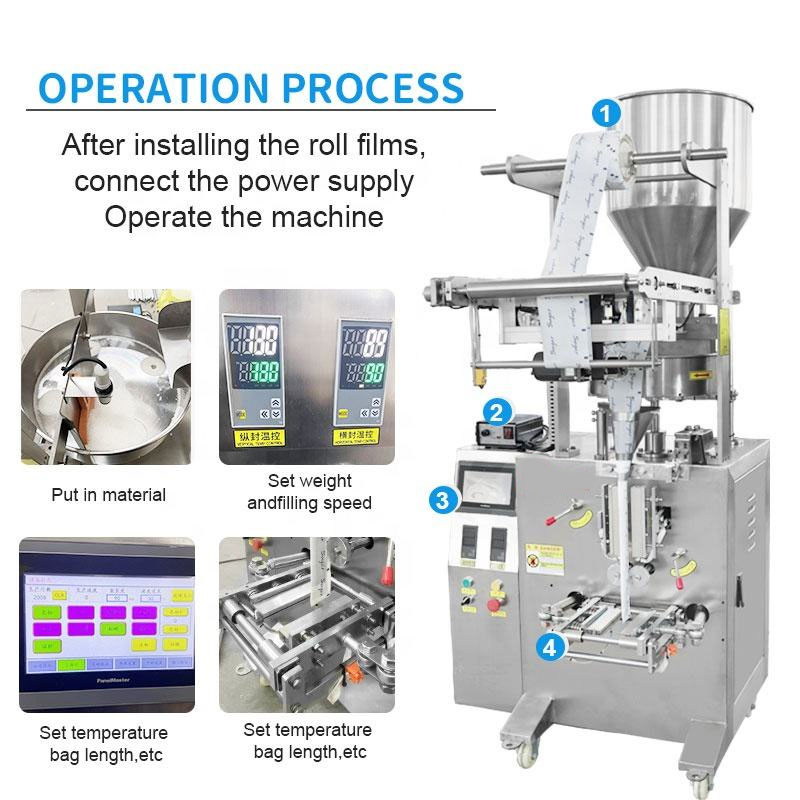 Multi-Function Packaging Machines Packing Plastic Dried Seaweed Snack Dried Food Spinach Mango Packing Machine
