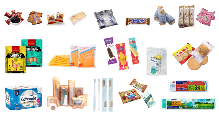 Pillow Packaging Machine Application Samples