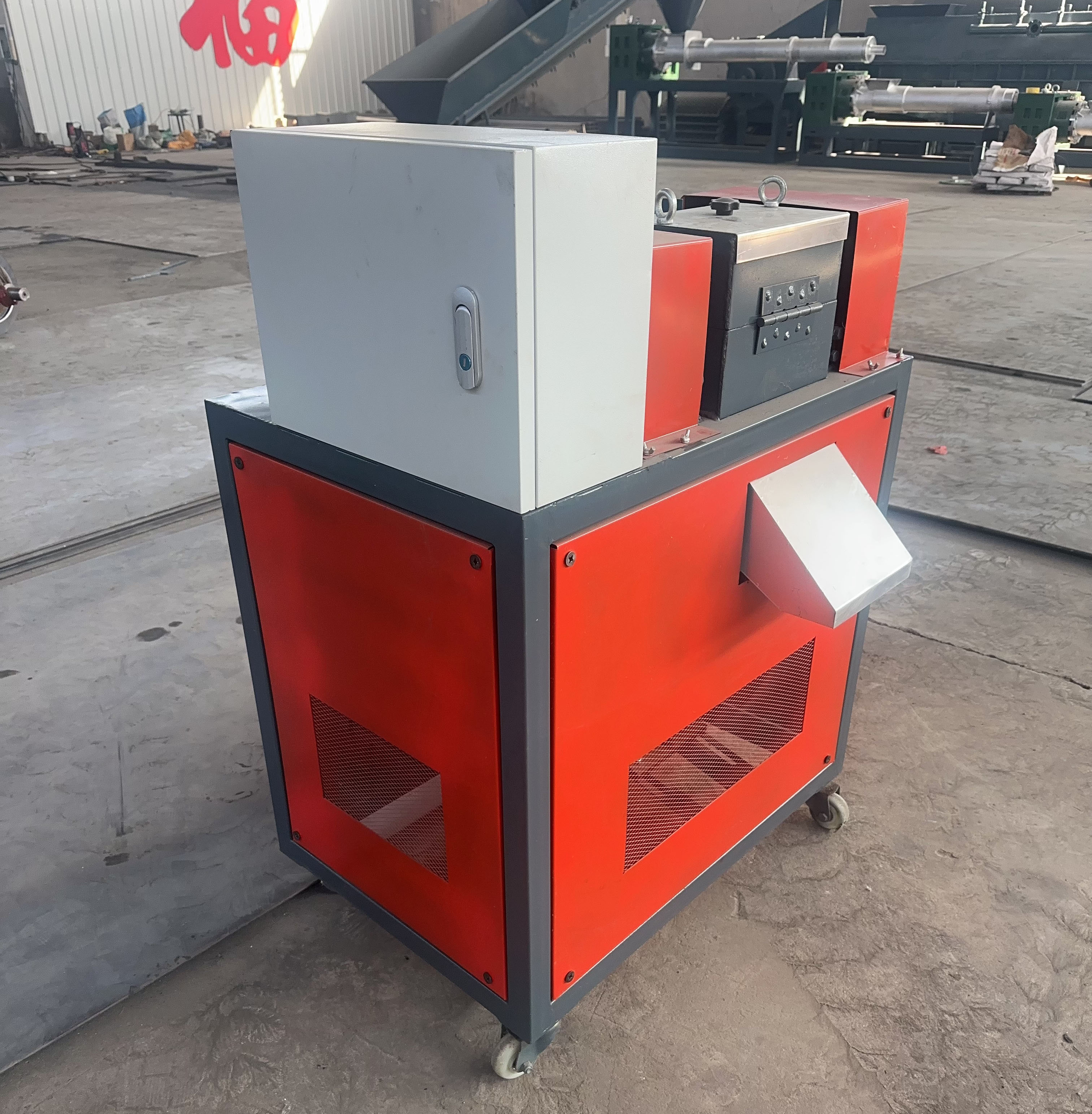 How to Turn Plastic Waste Into Money Plastic Pulling Strip Cutting Granulator Plastic Granule Making Machine