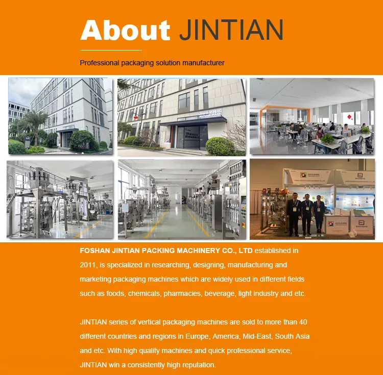 Automatic Vertical Sugar Salt Bagging Machine Snack Chips Bean Cereal Bag Packaging Machine 1kg 5kg Weighing Packing Machine