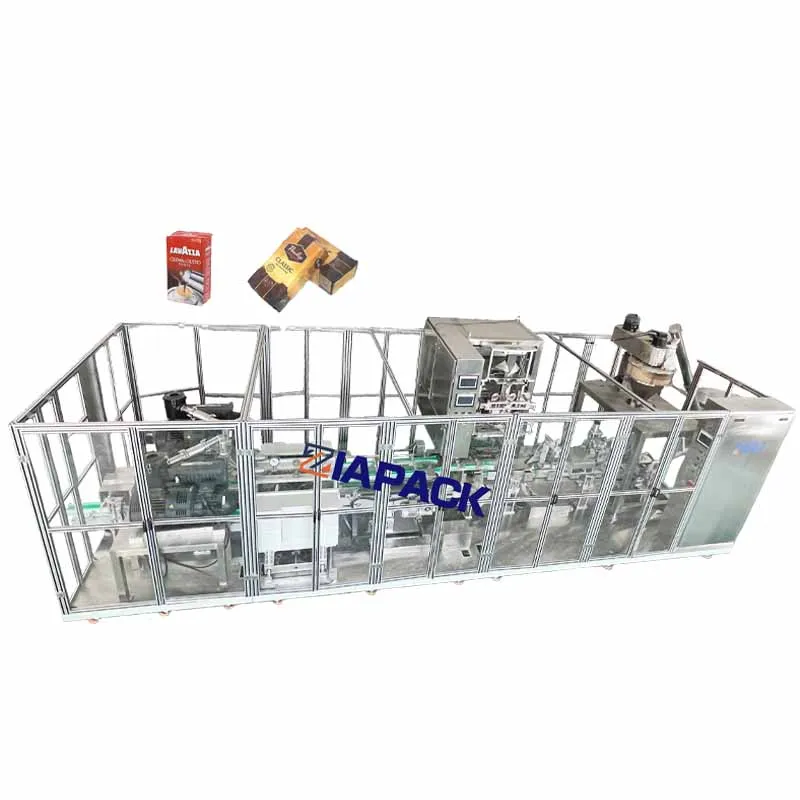 Double Vacuum Chamber Packaging Machine Side View