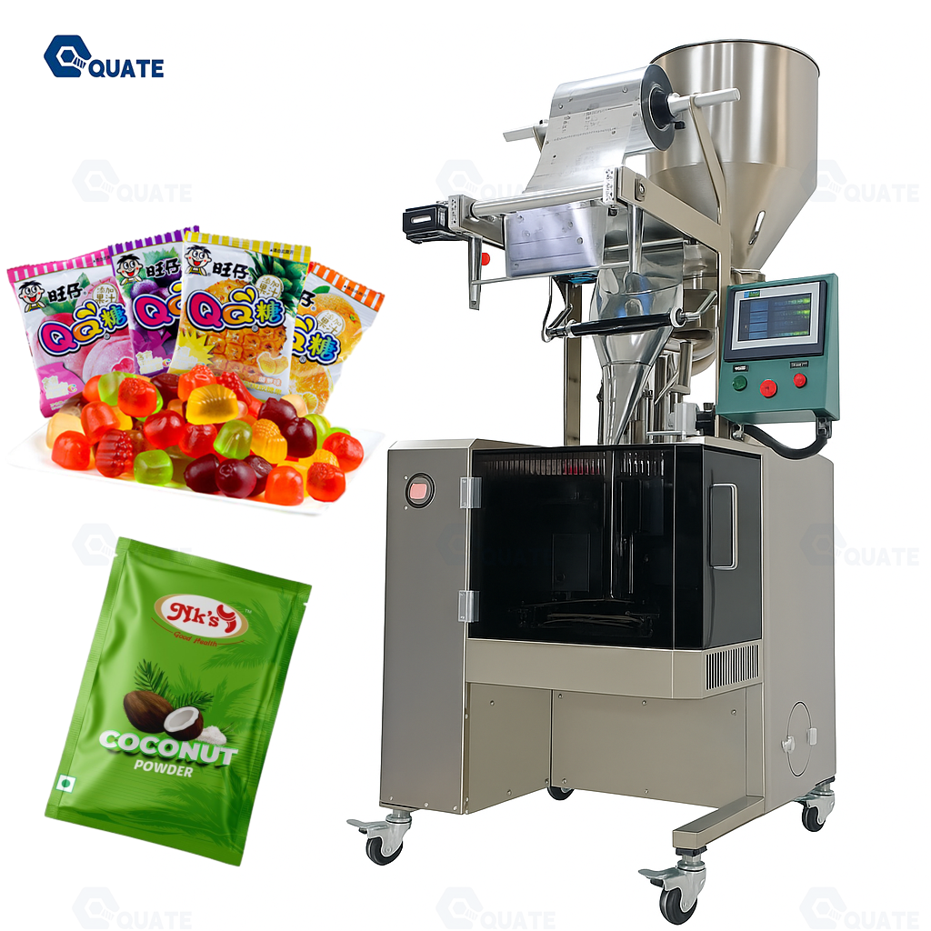 Full Automatic Granule Vertical Form Fill Seal Machine One Stop Packaging Solution Improve Productivity