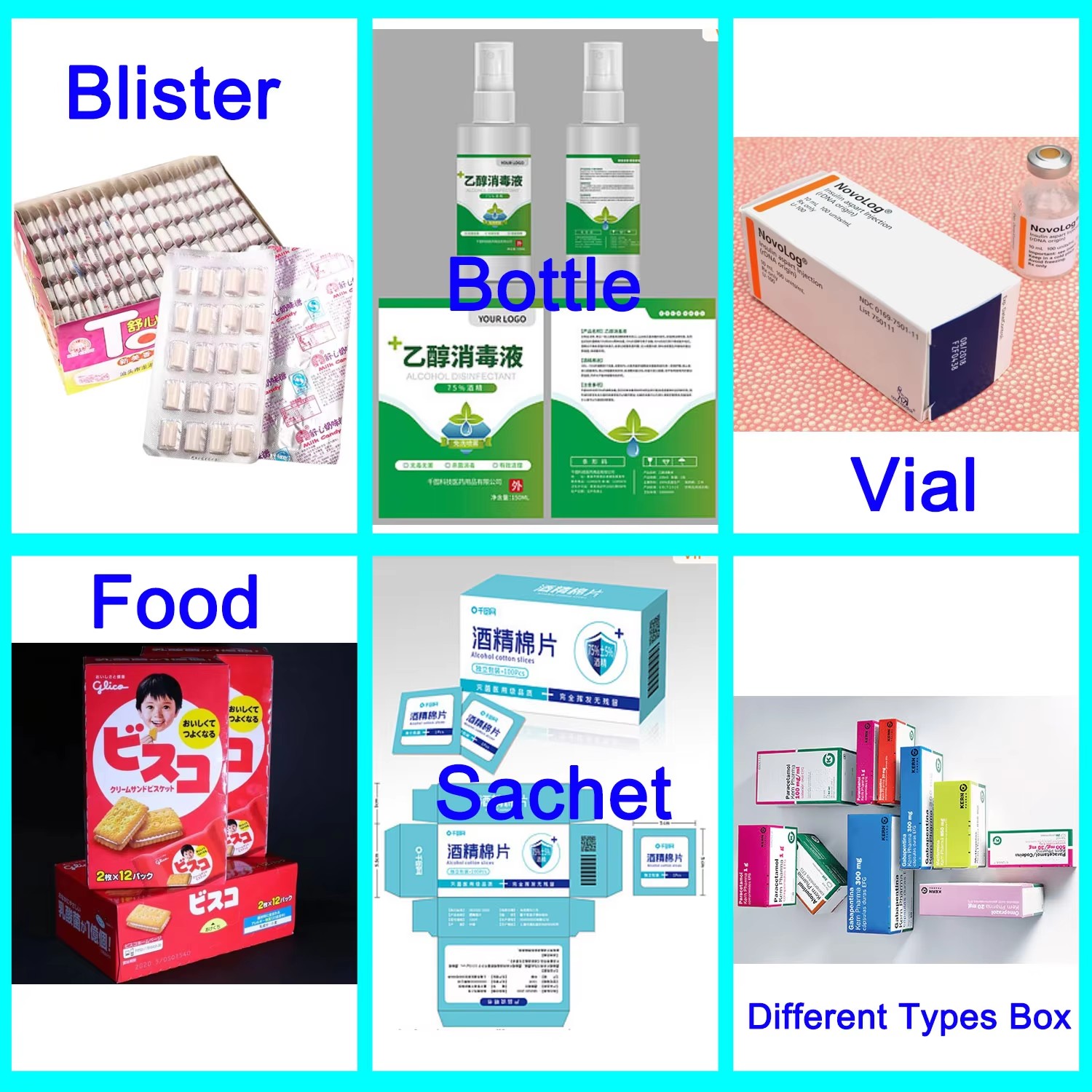 Automatic Cartoning for Beverages Cigarettes Food Small Cartooning Machine