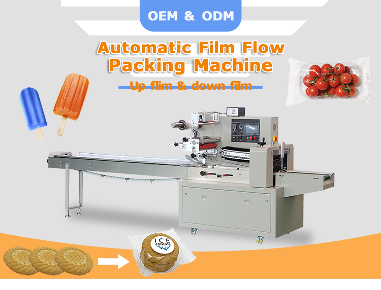 Plastic Hookah Mouth Tips Shisha Machine Horizontal Flow Wrapper for Pillow Packing Filling Wrapping in Pouch Type Packaging