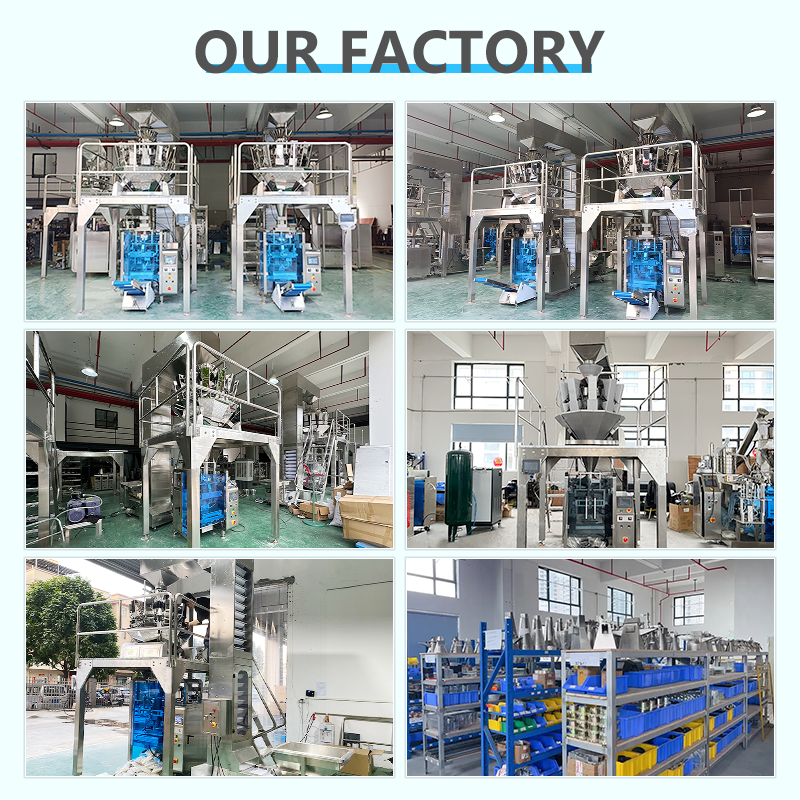 High Speed Food Grade Vertical Packing Machine Vegetable Salad Vertical Form Fill Seal Machine
