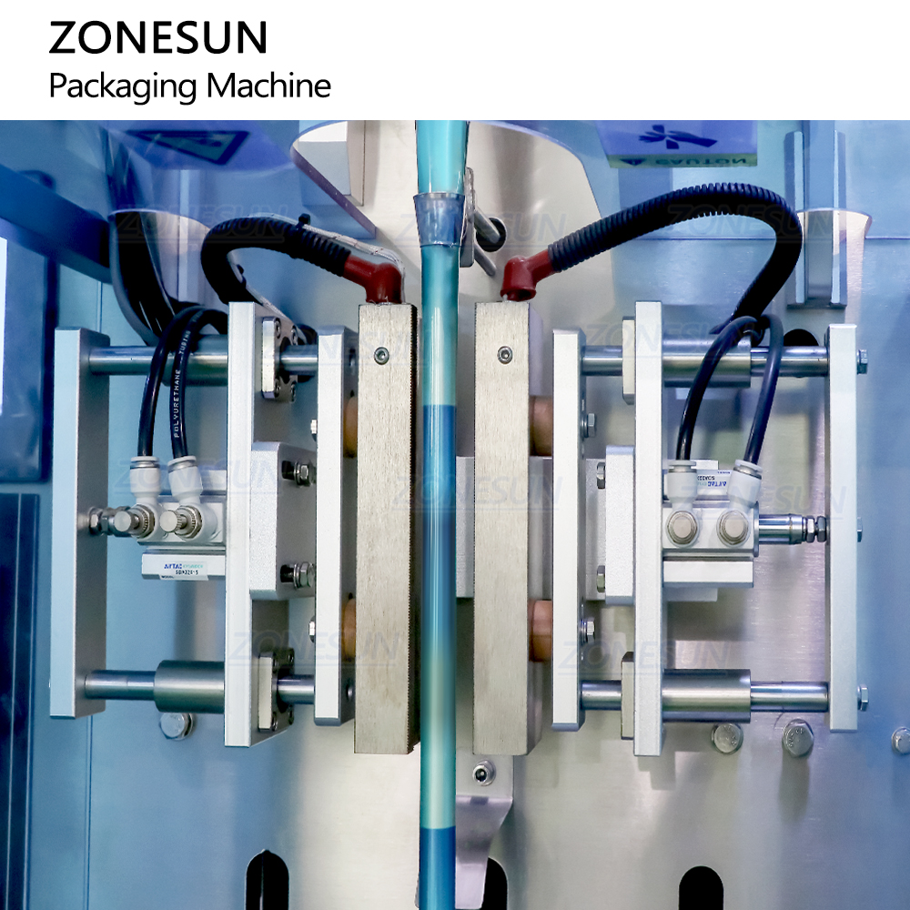 ZONESUN ZS-FS240 Small Sachet Drinks Mixes Organic Tea Powder Stick Bag Filling Sealing Machine VFFS Packaging Equipment