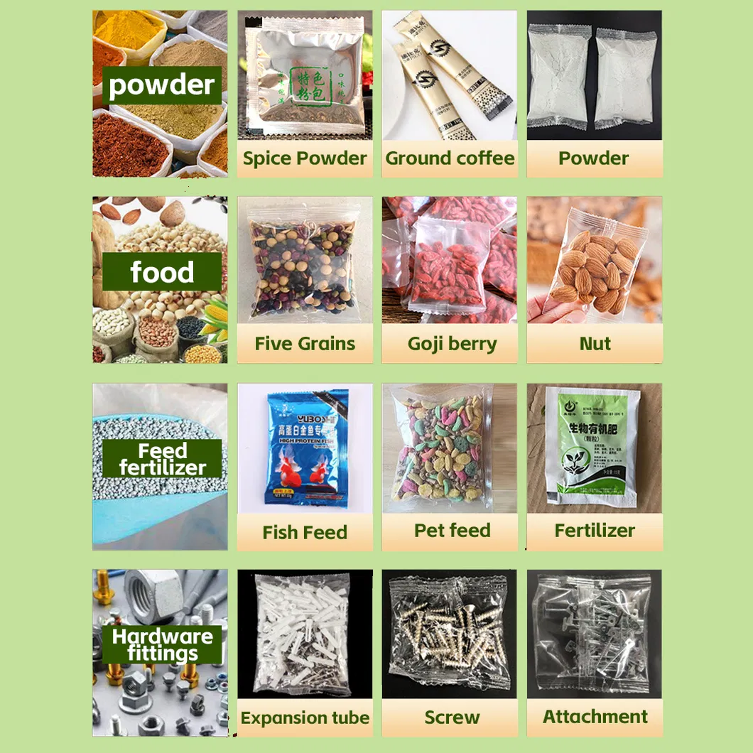 Back Sealing Spice Nut Coffee Powder Seasoning Powder Packing Machine Packaging Machine