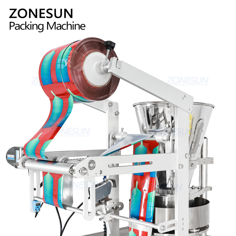ZONESUN ZS-FS240KQ Full Automatic Granule Bag Vertical Form Filling Sealing Machine