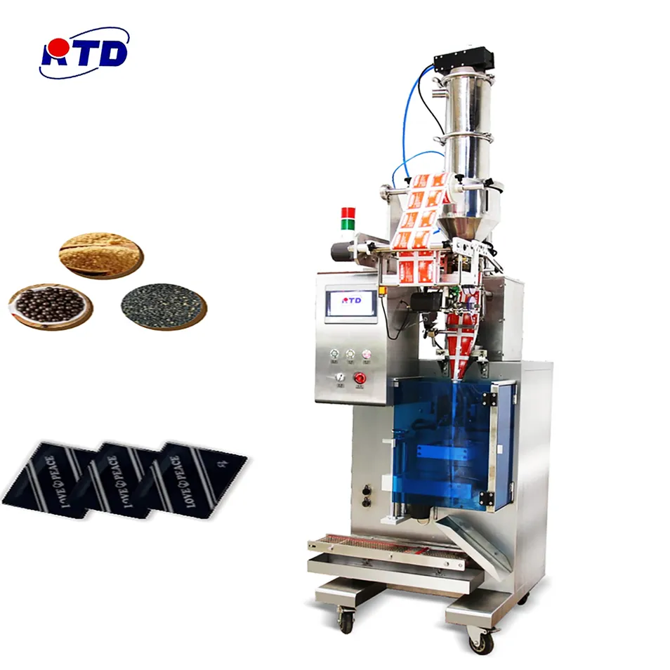 Intelligent Food Coffee Salt Sugar Spice Milk Detergent Powder Pouch Bag Pack Filling Sealing Packaging Bagging Machine