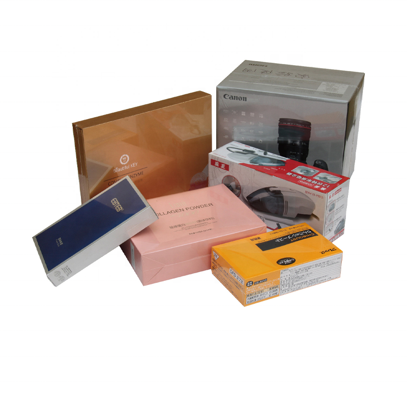 POF PE Film Heat Bottle Tunnel Shrink Wrapping Machine Automatic Film Heat Shrink Wrap Packing Wrapping Machine For Perfume Box