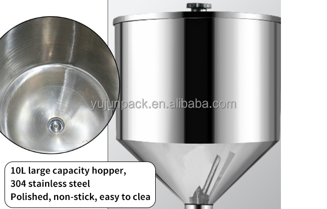 A03 Semi Automatic Manual Paste Small Dose Filling Machine/filler for Cream &amp; Shampoo &amp; Cosmetics&amp;gel&amp;handwash&amp;jam&amp;paste