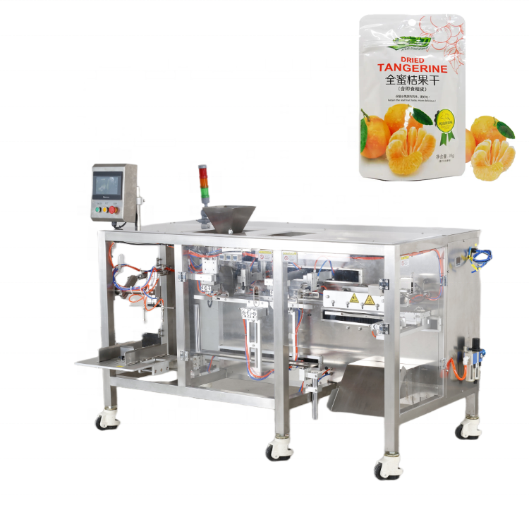 High Flexibility Ziplock Bag Packing Machine Zipper Pouch Packing Machine For Small Business