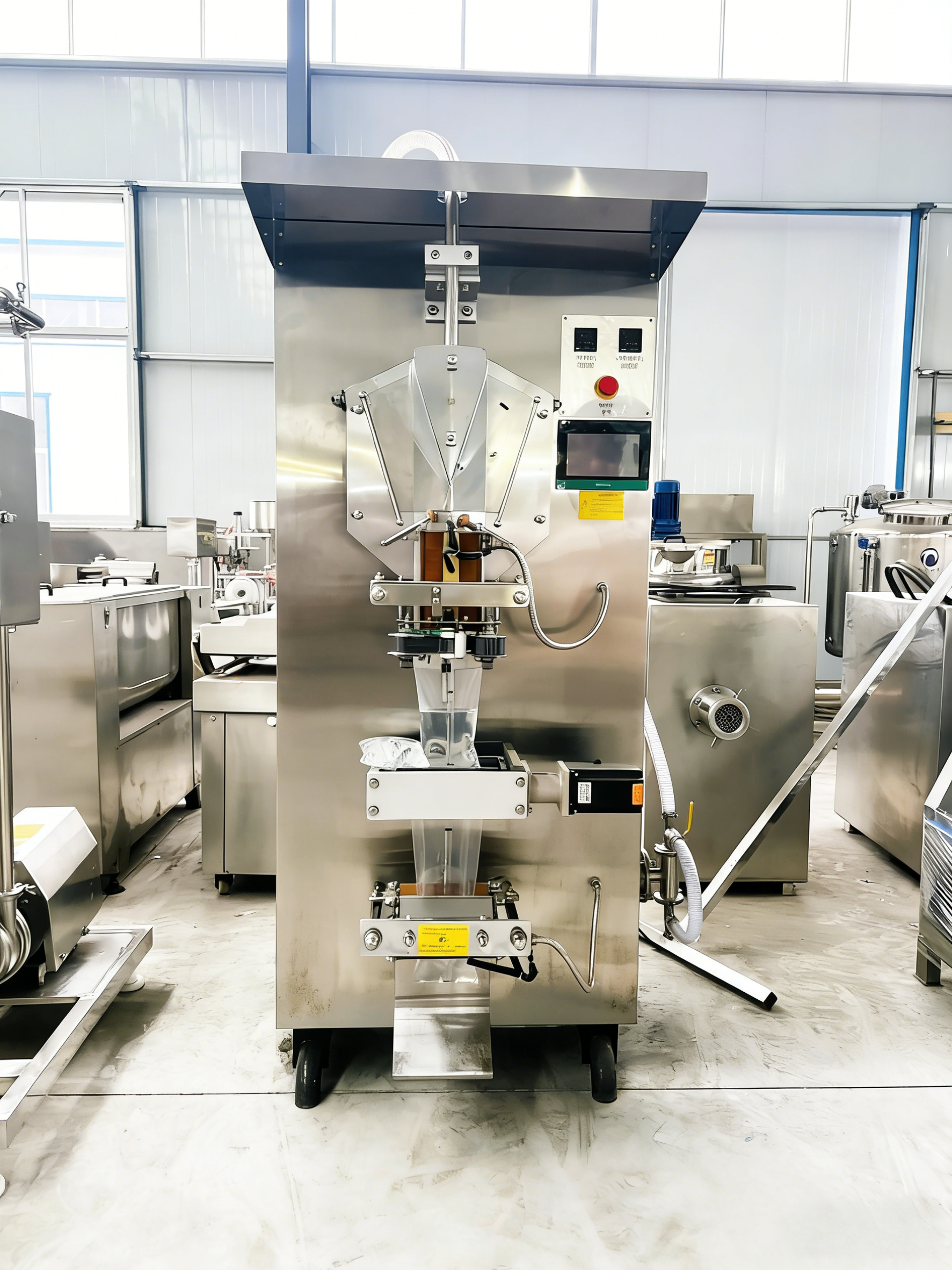 Automatic Bag Filling Machine Food Grade Powder Granule Liquid Pouch Packing Sealing Equipment Vertical Form Fill Seal Machine