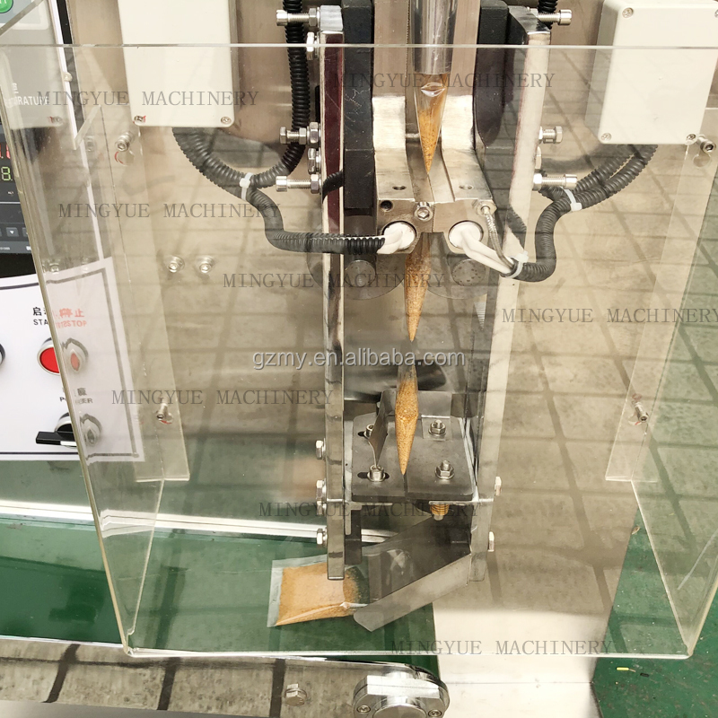 Fully Automatic Filling Paper Pouch Packaging Machine For Coffee Milk Tea Powder With Plastic/Film Options For Food Applications