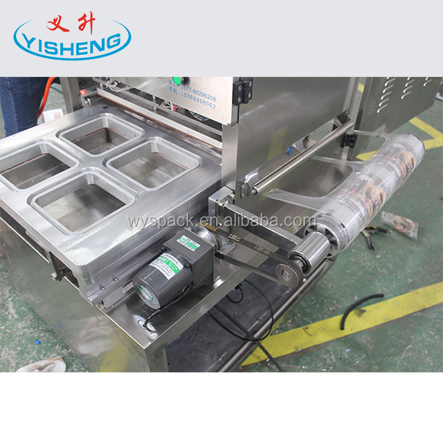 Meat MAP Modified Atmosphere Packaging Machine Tray Sealer Food Tray Sealing Machine