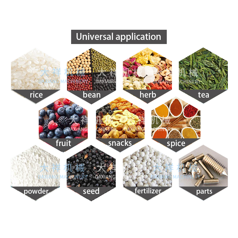 DZD-220B GMP Standard Custom Weight 1-20g 1-50g 1-100g Small Size Candy Chocolate Food Stick Bag Packing Machine