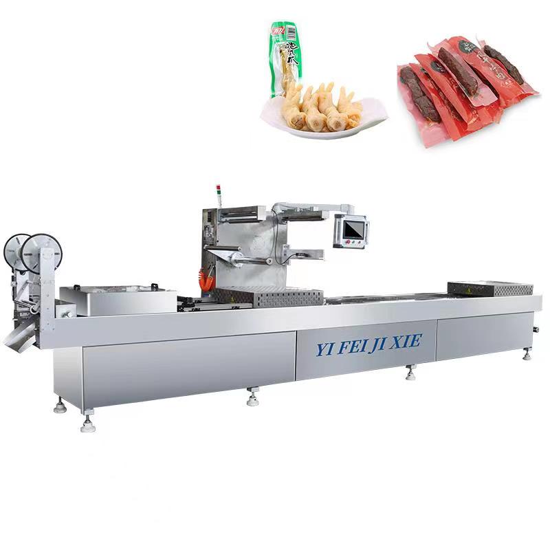 Stretch Vacuum Packing Machine Structure