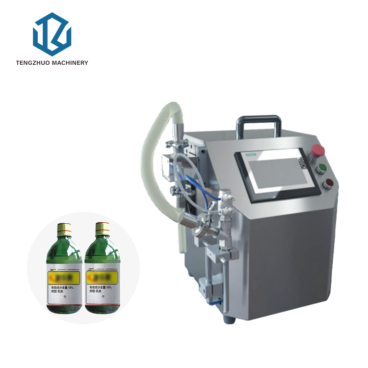 Fully Semi-Automatic Single Head Servo Liquid Jelly Honey Juice Filling Machine With Conveyor Belt