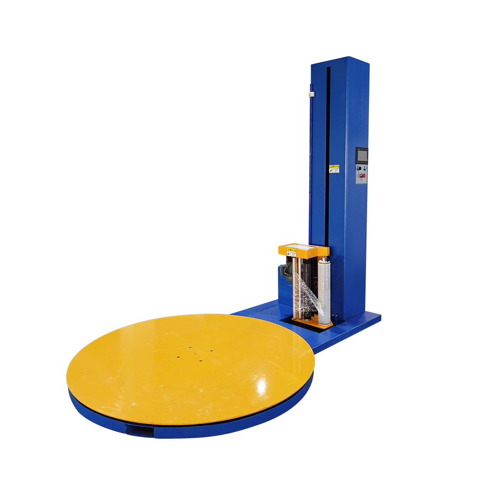 Pallet Wrapping Machine CE Certified PP/PET Stretch Film Portable Mobile Luggage Wrapper Logistics Food Beverage Textiles