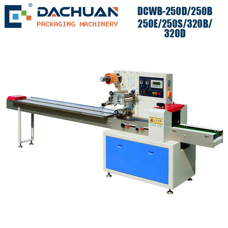 DCWB-320D Horizontal Sandwich Biscuit Flow Wrapper Packaging Machine Packing Machine Guangdong