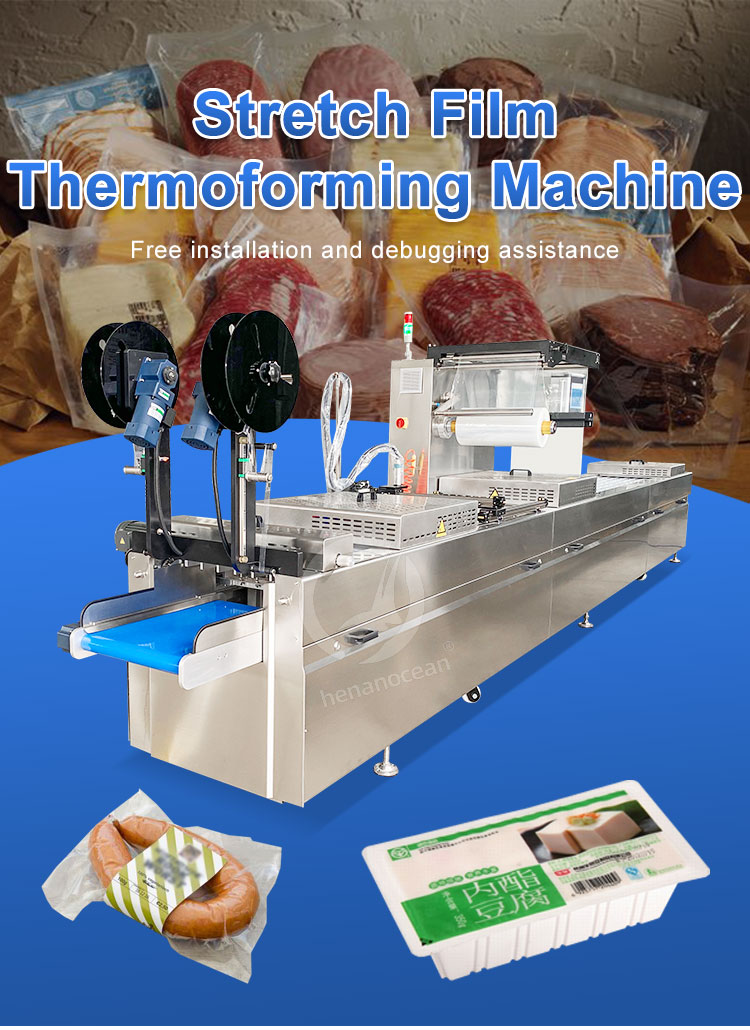 Stretch Film Vacuum Packaging Machine Details