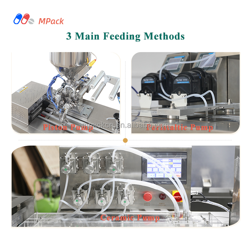 Thermoforming Food Packaging Machine for Honey Chocolate Salad Dressing and Jam Packaging