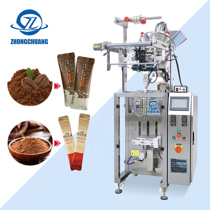 Automatic White Sugar Stick Bag Reciprocating Envasadora Vertical Filling Sealing Coffee Powder Strip Sachet Packaging Machine