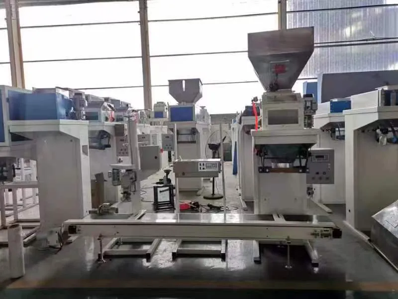 High Precision Automatic Industrial Salt Paddy Peanuts Bagging Machine 25kg 40kg 50kg Open Mouth Bag