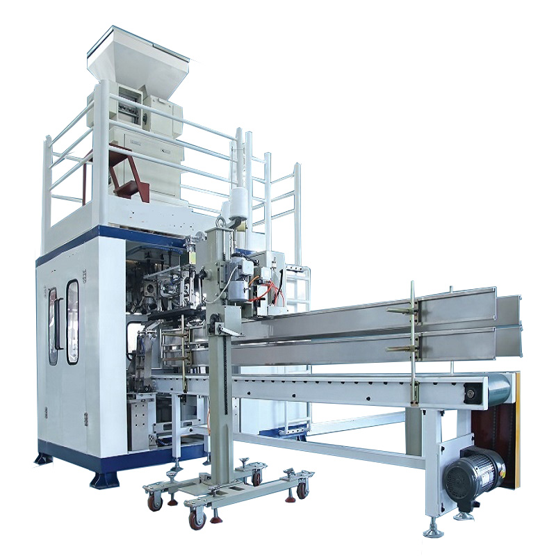 Smart Small Size 10-50KG Auto PLC Controlled Bag Packaging Machine For Food Granule Powder With High Accuracy Weighing Filling