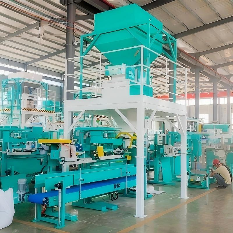 Custom Logo Open Mouth Bagging Packaging Machine Dog Food Full Automatic 15 Kg