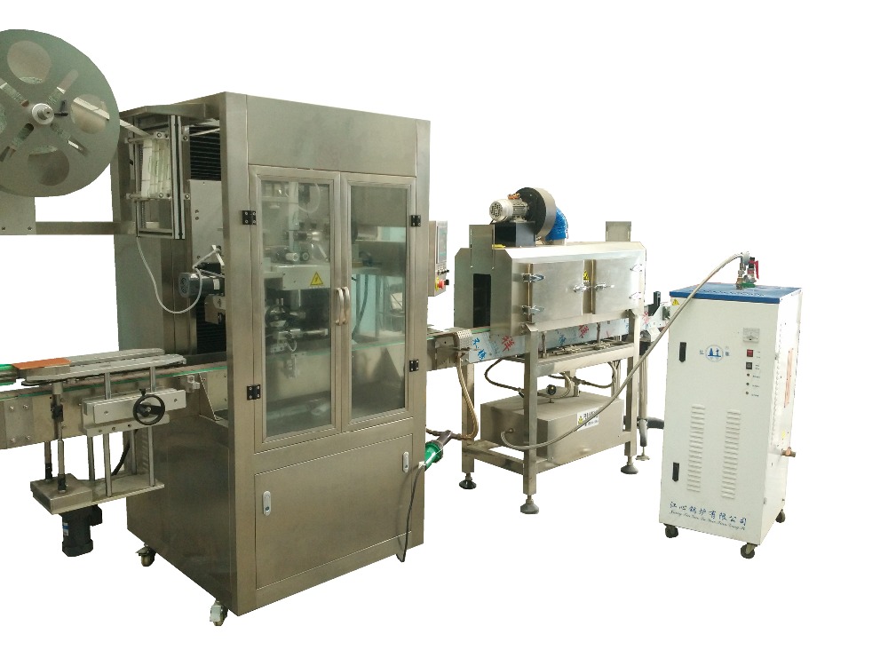 Shrink sleeve labeling machine