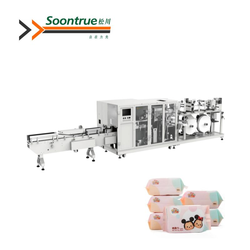 Automatic Soft Cotton Tissue Towel Bagging Packaging Machine Sanitary Napkins/Pads Packing Machine with High Resolution Servo