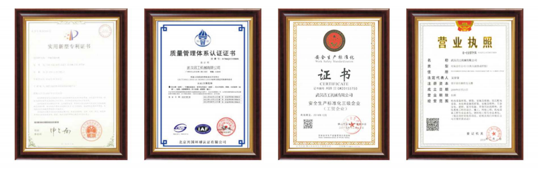 Certificates