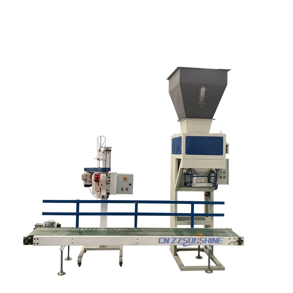 China Supplier Belt Type Sand Bagging Package Machine/Competitive Price Feed Granule Powders Filling Packer