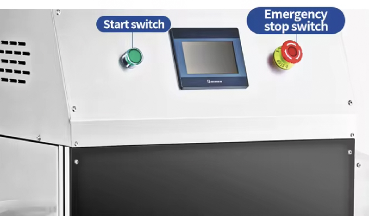 Dual safety start button