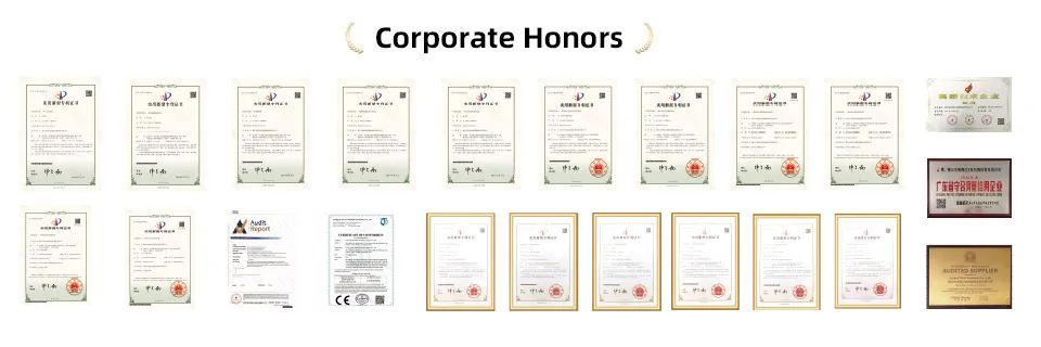 ISO and CE Quality Certifications Showcase