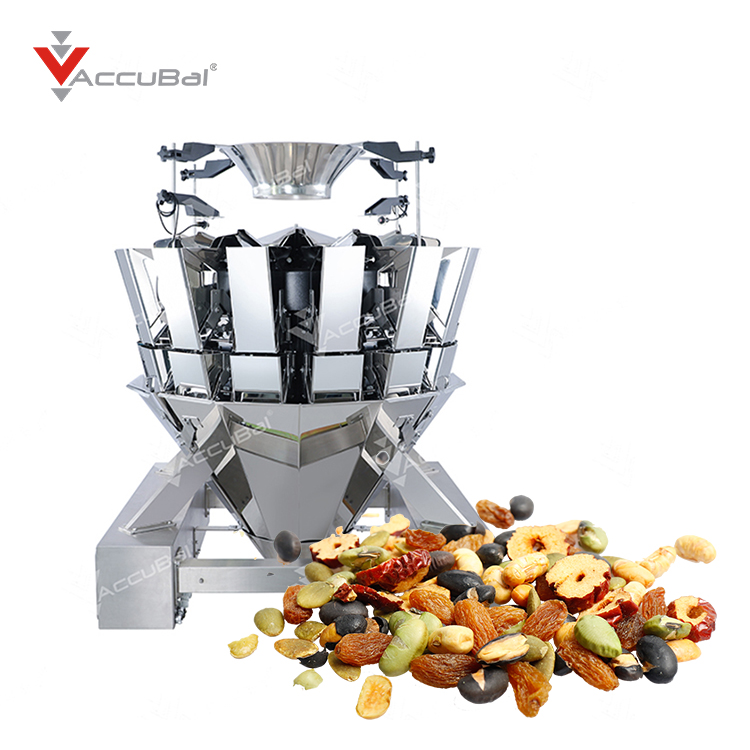 Automatic 10 Head Multihead Weigher Packing Machine Foshan Multihead Weigher Linear Multihead Weigher For Granule
