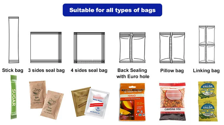 China Automatic Powder Bags Packaging Machine Vertical Vffs Flour Powder Milk Coffee Filling Machine Sugar Salt Rice Packing Packaging Machine