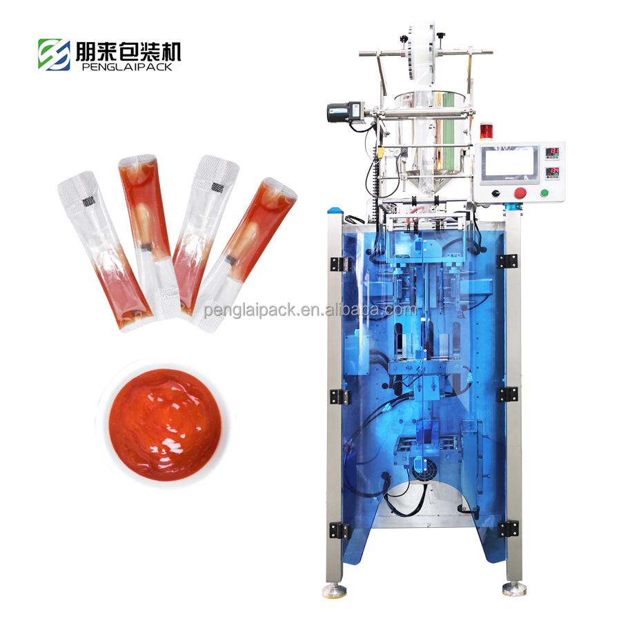 Automatic Customized Stick Ice Cream Ice Popsicle Liquid Sachet Packaging Plastic Bags Ice Candy Machine