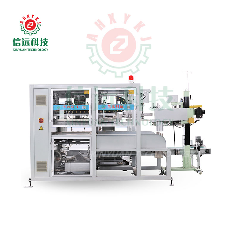 Automatic 20- 50kg Wheat Flour Corn Rice Granular Powder Bagging Weighing Packaging Machine with Conveyor and Sewing Machine
