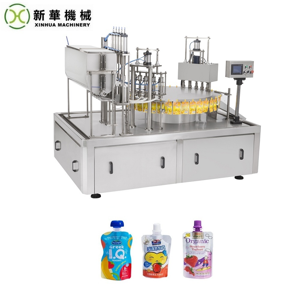 Automatic Doy Pack Liquid Filling Machine with High Speed