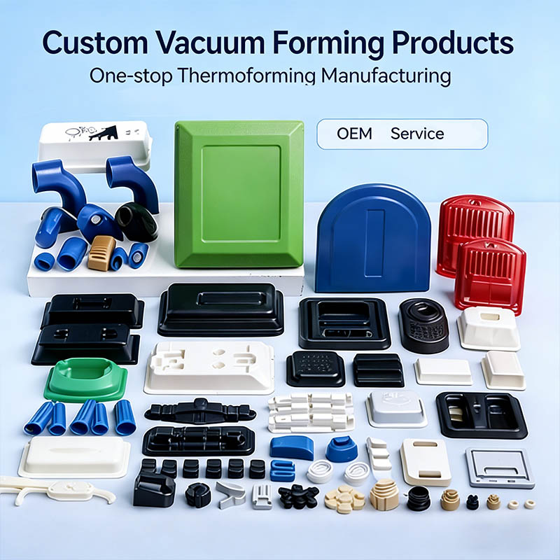 Custom Thick Thermoforming Vacuum Forming Service ABS PC PMMA Large Thick Thermoformed Parts