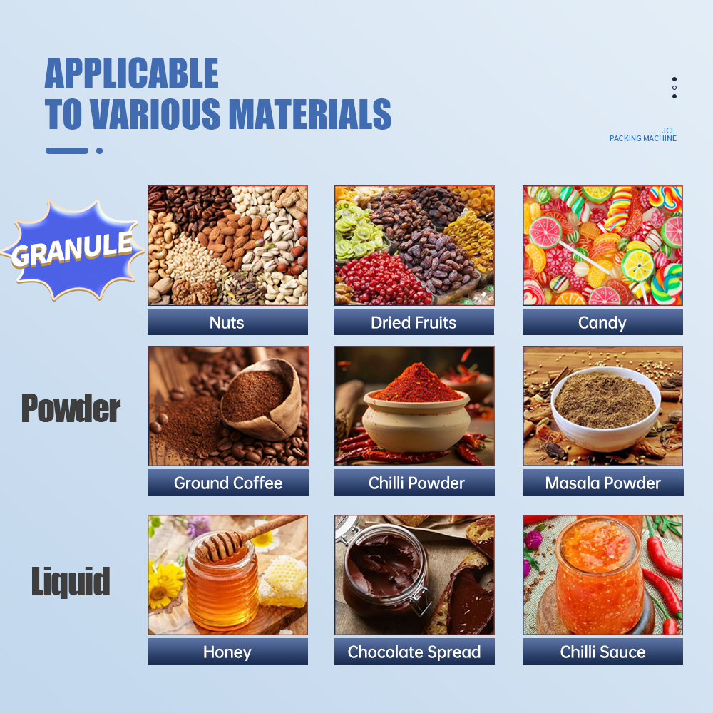 Hot Sale Automatic Granule Packaging Machinery Stand Up Pouch Packing Machine For Cotton Candy Marshmallow Spun Sugar